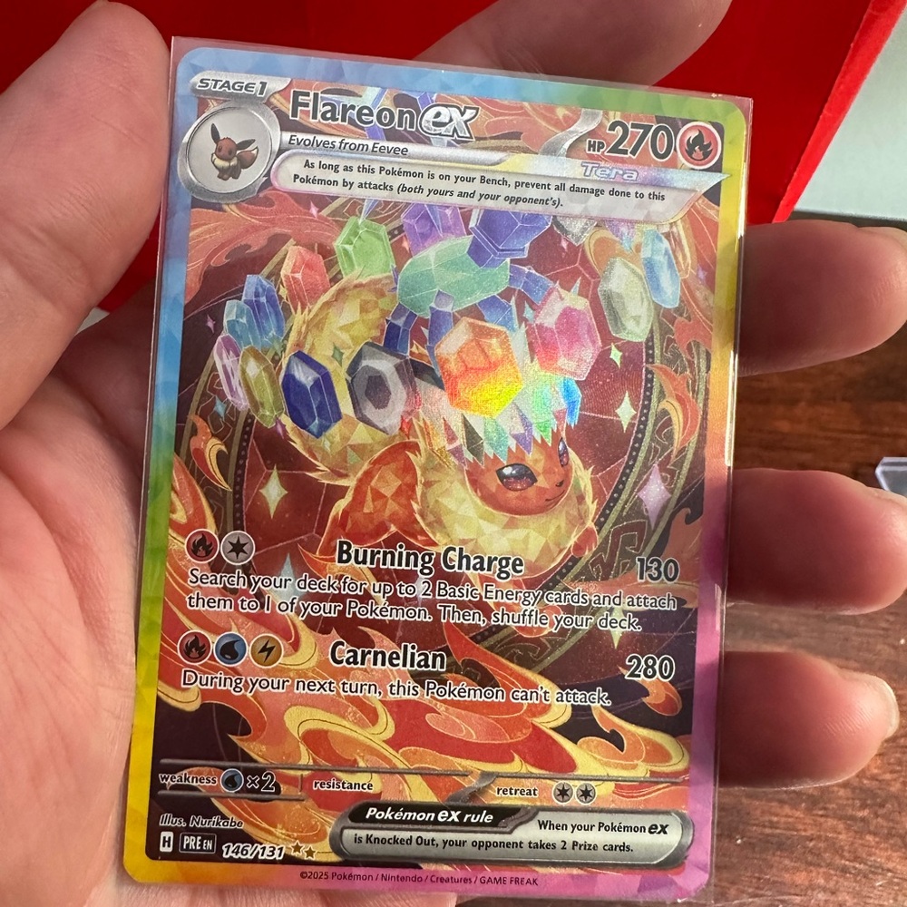 Flareon EX Prismatic Evolutions